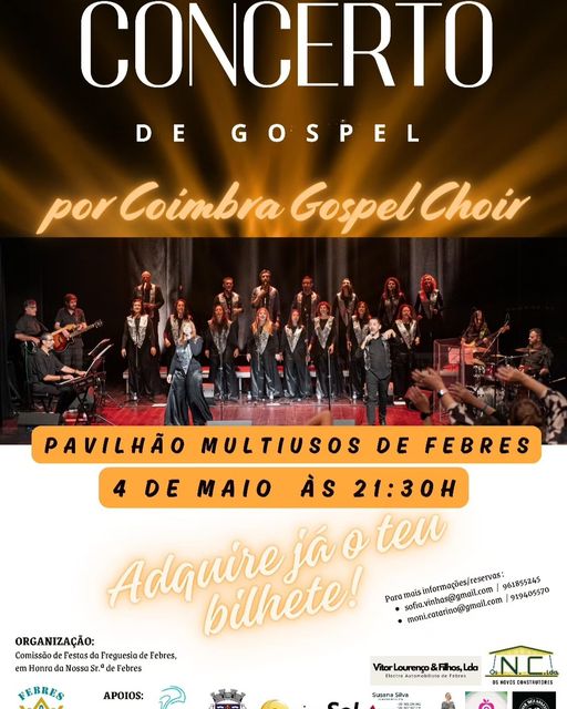 Concerto de Gospel por Coimbra Gospel Choir