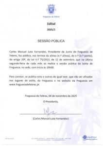 Sess&atilde;o P&uacute;blica