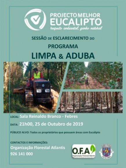 Sess&otilde;es de Informa&ccedil;&atilde;o sobre o Programa Limpa&Aduba - OFA