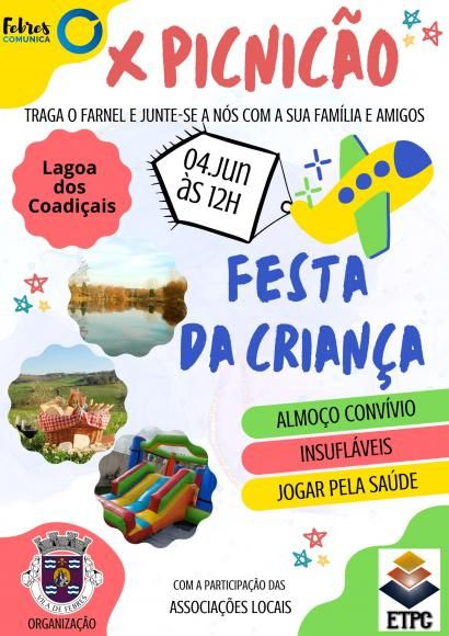 X Picnic&atilde;o e Festa da Crian&ccedil;a 