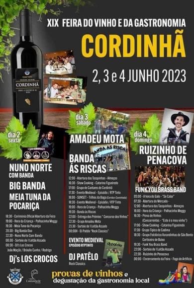 XIX Feira do Vinho e da Gastronomia em Cordinh&atilde;