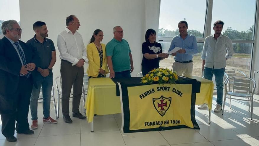 Nova infraestrutura no Complexo Desportivo de Febres