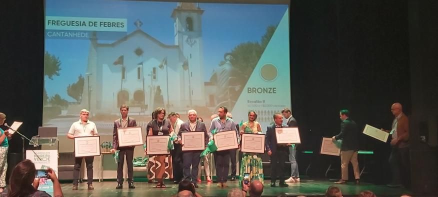 A Freguesia de Febres recebe Galard&atilde;o 2023 Bandeira Verde Eco-Freguesias XXI