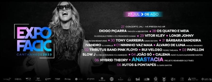  abertura oficial da Expofacic &eacute; dia 27 de julho de 2023 &agrave;s 17 horas no Parque de S. Mateus em Cantanhede