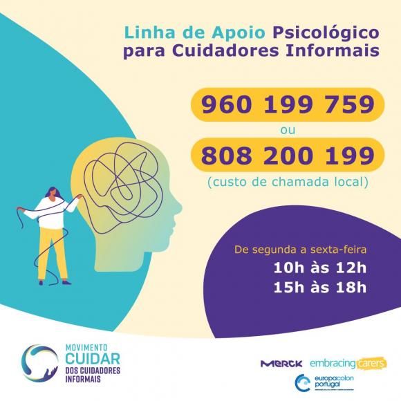Europacolon Portugal lan&ccedil;a uma Linha de Apoio Psicol&oacute;gico destinada aos cuidadores informais
