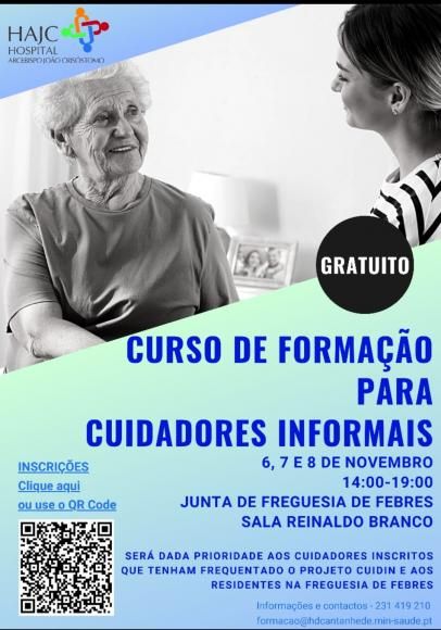 Curso de Cuidadores Informais em Febres