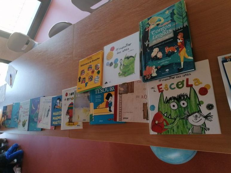Livros para a Biblioteca Escolar da Escola B&aacute;sica de Febres