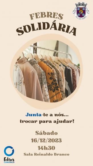 Febres Solid&aacute;ria - Junta-te a n&oacute;s... trocar para ajudar!
