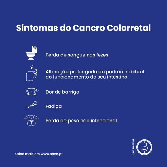 Sintomas do Cancro Colorretal