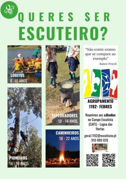 Queres ser Escuteiro?