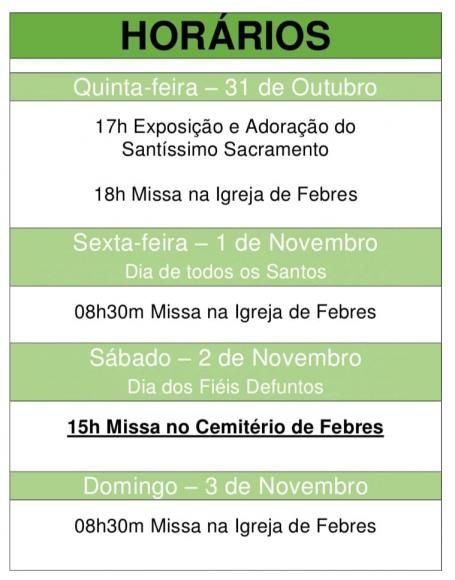 Eucaristia no Cemit&eacute;rio de Febres
