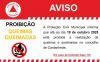 PROIBIÇÃO DE QUEIMAS E QUEIMADAS