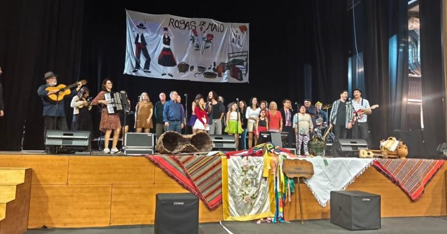 Jantar conv&iacute;vio Rancho Rosas de Maio