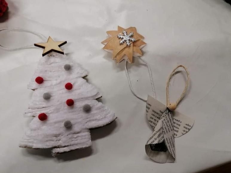 Atividades Culturais - Decora&ccedil;&otilde;es para &aacute;rvore de Natal