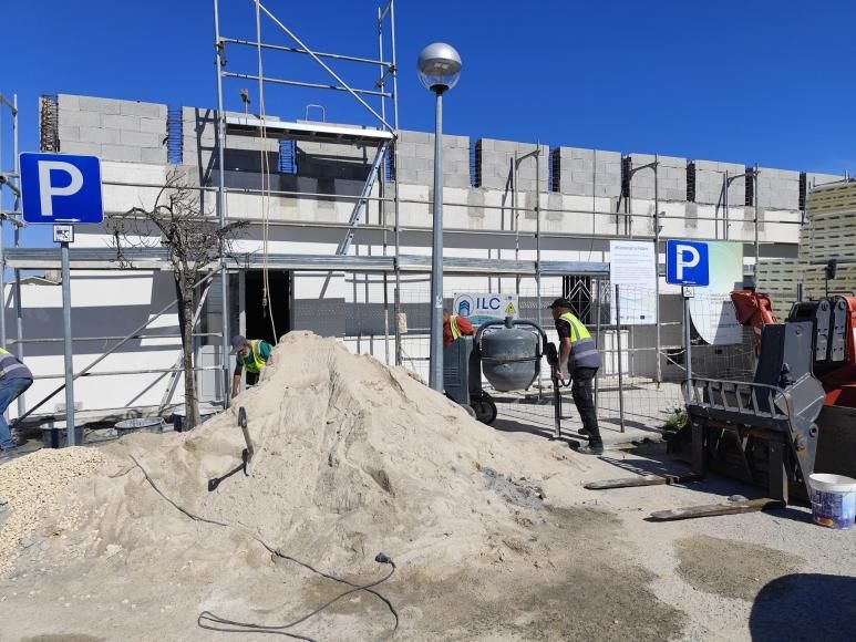 Continua a decorrer a empreitada de requalifica&ccedil;&atilde;o da Unidade de Sa&uacute;de Familiar (USF)