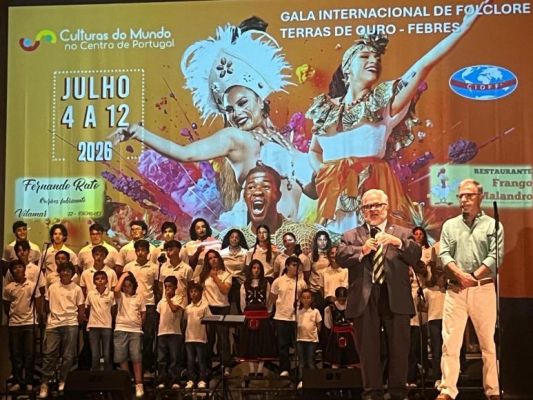 Gala Internacional de Folclore Terras d&rsquo;Ouro animou o s&aacute;bado no Pavilh&atilde;o Multiusos de Febres