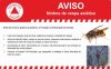 Aviso - Ninho de vespa asi&aacute;tica