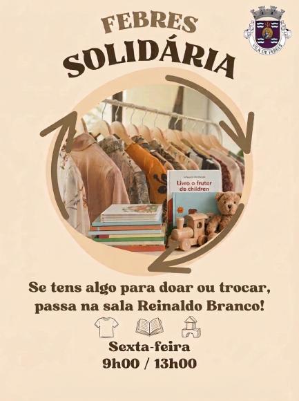 Reabertura do Febres Solid&aacute;ria