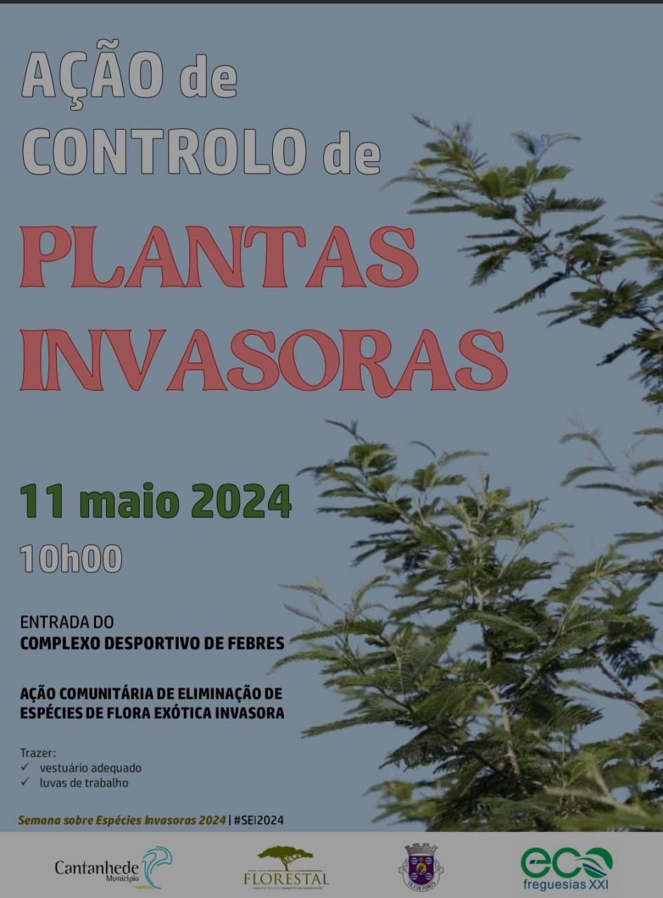 Ação de formação e/ou sensibilização para o controlo de plantas invasoras