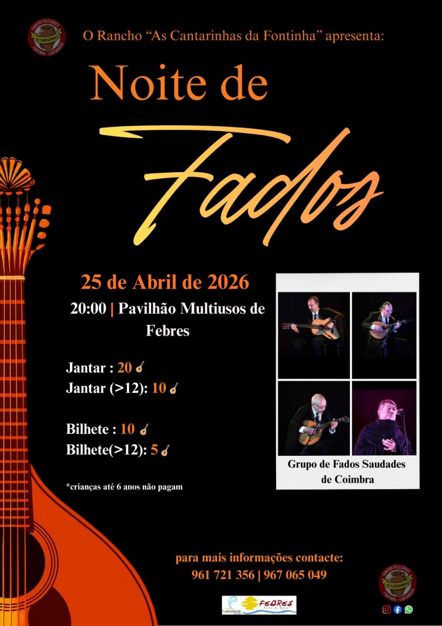  Noite de Fados em Febres 