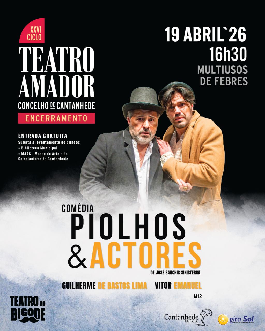 O encerramento do XXVI Ciclo de Teatro Amador de Cantanhede