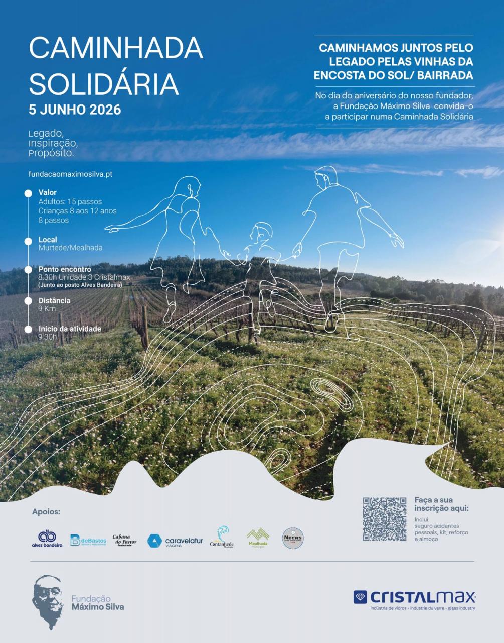 Caminhada Solid&aacute;ria - Funda&ccedil;&atilde;o M&aacute;ximo Silva