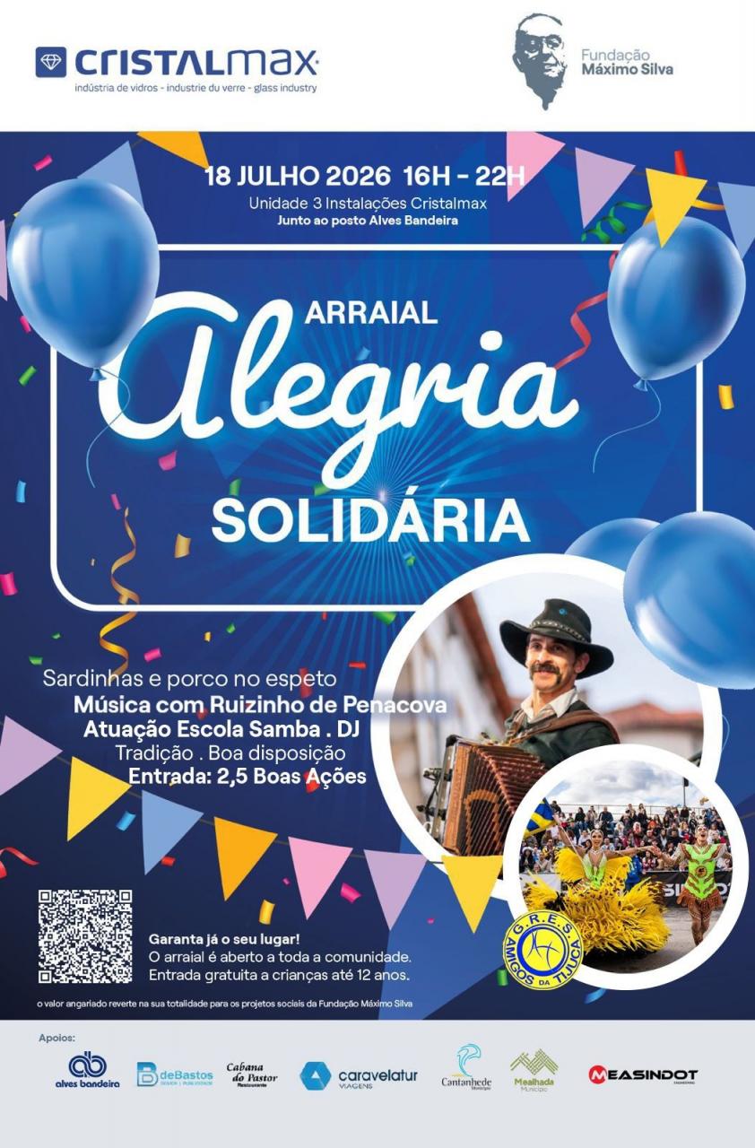 Arraial Alegria Solid&aacute;ria - Funda&ccedil;&atilde;o M&aacute;ximo Silva