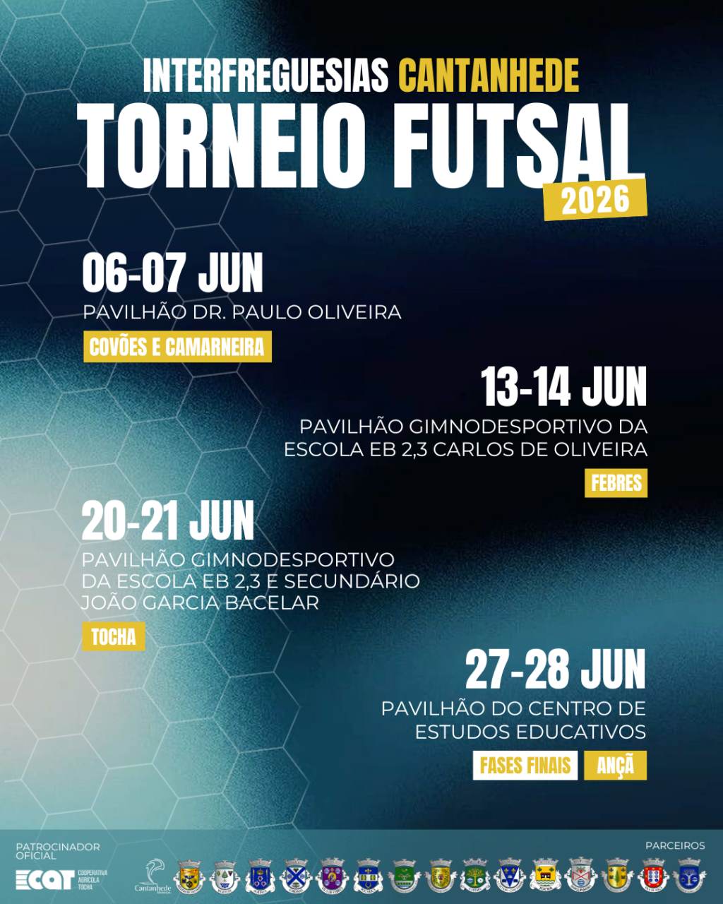 Interfreguesias Cantanhede - Torneio de Futsal