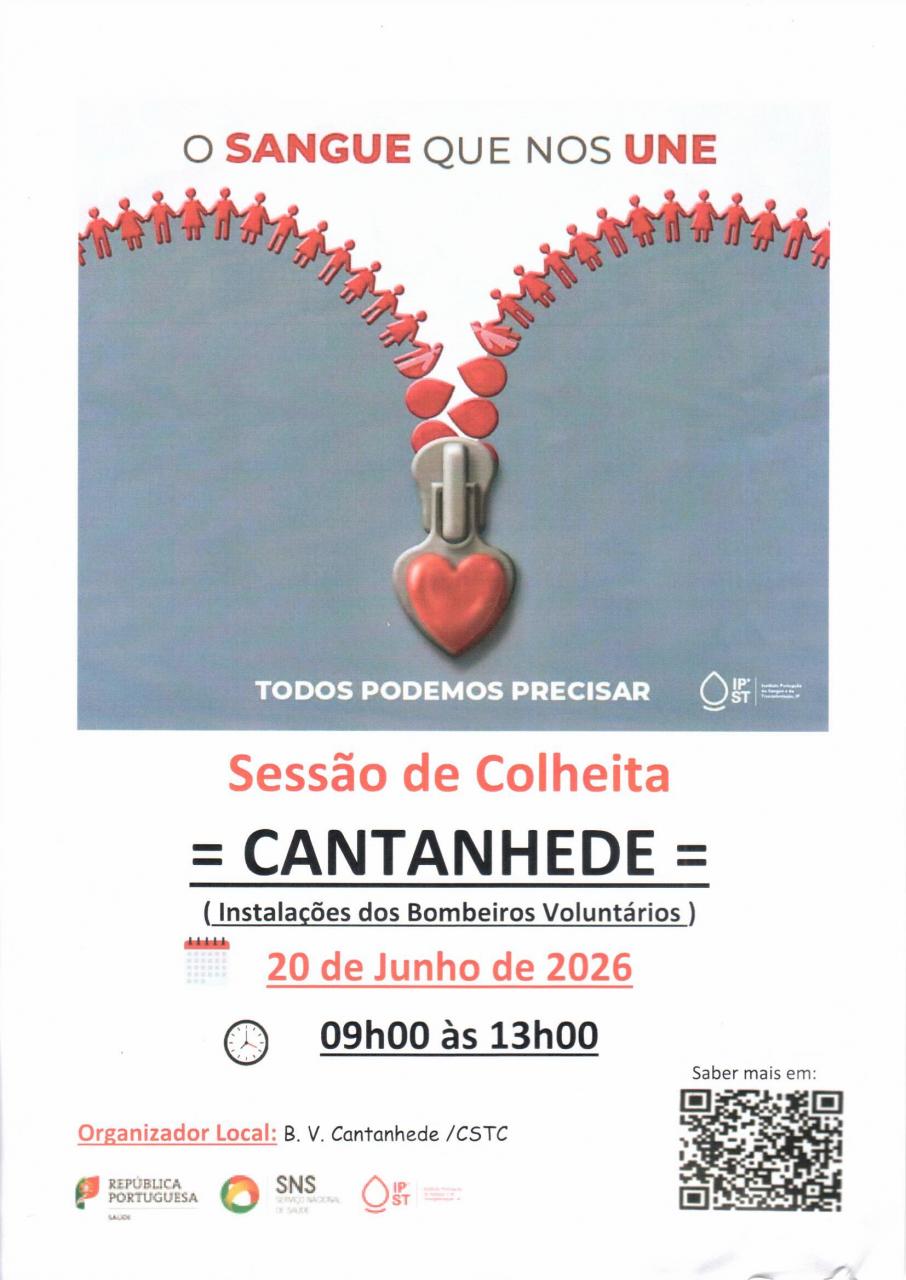 Sess&atilde;o de Colheita de  Sangue - Cantanhede