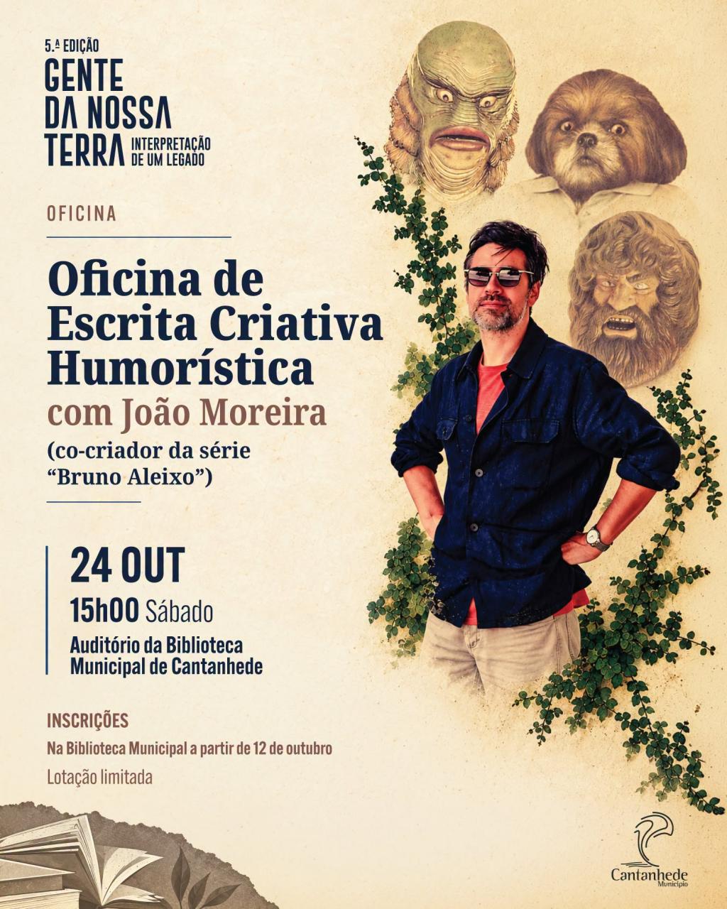 TEM GRA&Ccedil;A PARA A ESCRITA? ENT&Atilde;O ESTA OFICINA &Eacute; PARA SI!
